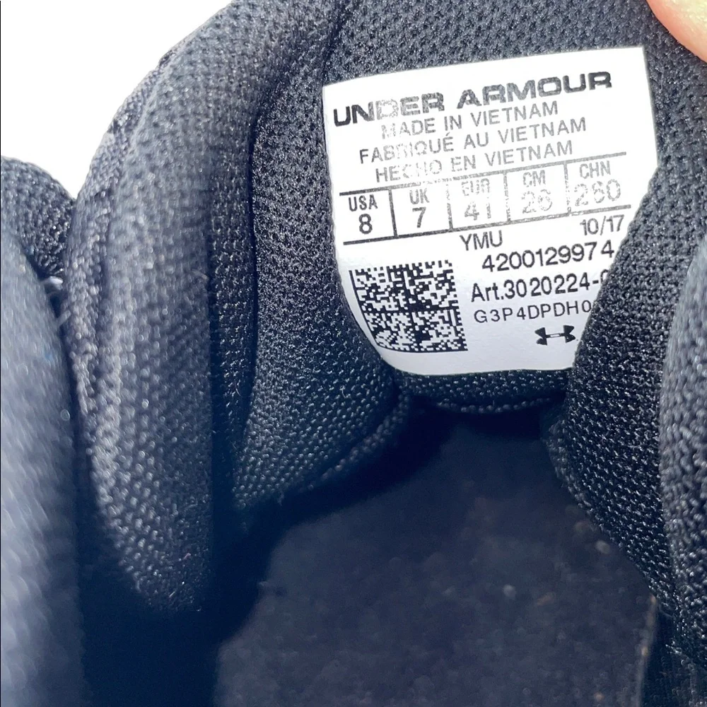 UNDER ARMOUR JET 2017 MID TOP BASKETBALL SHOES FTL-01-116 - Picture 8 of 8